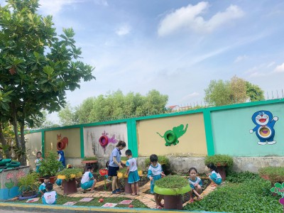 Trường mầm non Tuổi Xanh - Nơi con trưởng thành từng ngày