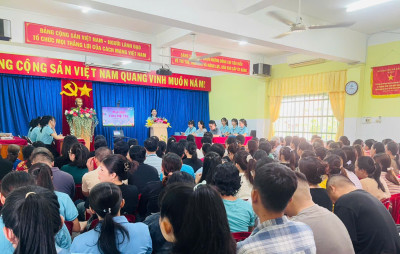 Đại hội Cha Mẹ Trẻ năm học 2025 – 2026 tại trường MN Tuổi Xanh phường Thủ Dầu Một