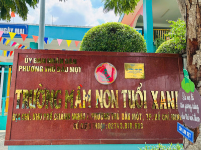 🌱🏡 MẦM NON TUỔI XANH - Nơi ươm mầm tuổi thơ trong không gian xanh mát và an toàn! 💚