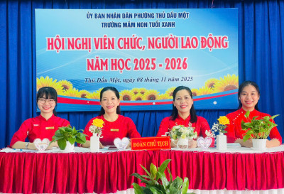 🎉Hội nghị viên chức người lao động năm học 2025 - 2026