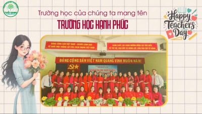 Trường Mầm non Tuổi Xanh – Gửi trọn yêu thương đến đội ngũ nhà trường
