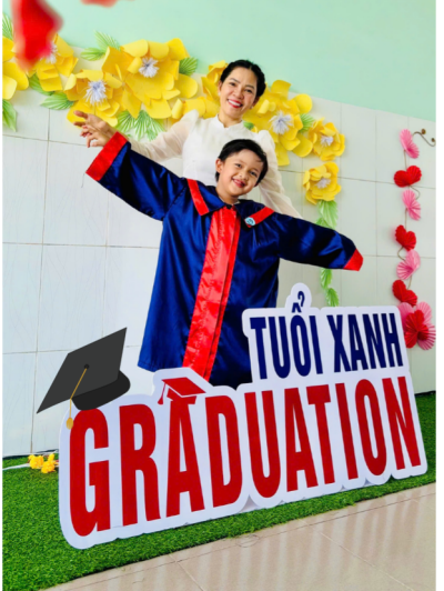 Lễ tri ân và trưởng thành của các bé khối lá năm học 2025–2026.