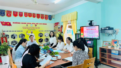 TRƯỜNG MẦM NON TUỔI XANH ĐÓN ĐOÀN KIỂM TRA THỰC HIỆN QUY CHẾ DÂN CHỦ NĂM 2026 TỪ ĐẢNG ỦY PHƯỜNG THỦ DẦU MỘT