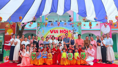🌕🏮 Trường mầm non Tuổi Xanh – Vui hội trăng rằm 2026 🏮🌕