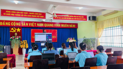 💚 TẬP THỂ CÁN BỘ, GIÁO VIÊN TRƯỜNG MẦM NON TUỔI XANH THAM GIA TẬP HUẤN PHỔ CẬP GIÁO DỤC – XÓA MÙ CHỮ (PCGD - XMC) trên thành phố Hồ Chí Minh