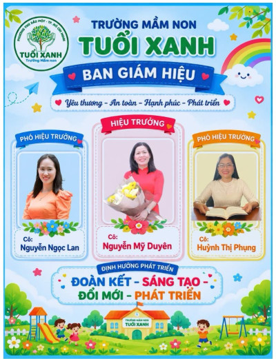 🌿✨ Đội ngũ lãnh đạo Tuổi Xanh – Khởi đầu hình trình mới✨🌿