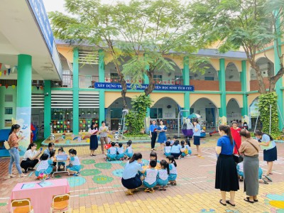 Hội thi giáo viên dạy giỏi - cấp dưỡng nấu ăn giỏi cấp trường năm học 2022 - 2023